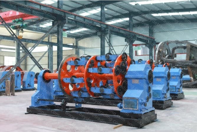 cable making machine_twisting machine_multiplex cables and medium cables